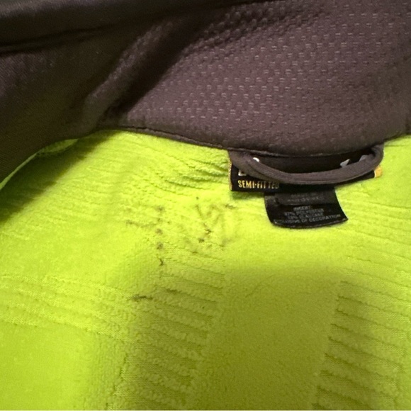 Under Armour Mens Gray Long Sleeve Insulated Jacket Full Zip Large semi-fitted - Picture 4 of 8